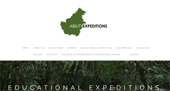 Desktop Screenshot of abilityexpeditions.com